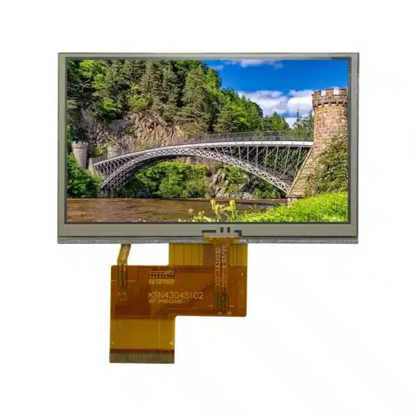 Resistive Touchscreen 4.3 inch lcd display TFT screen