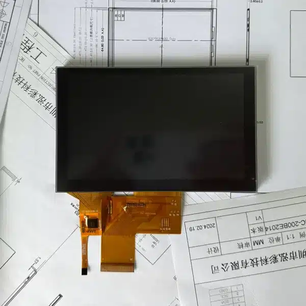 5 inch LVDS Interface LCD Display Capacitive Touch Screen